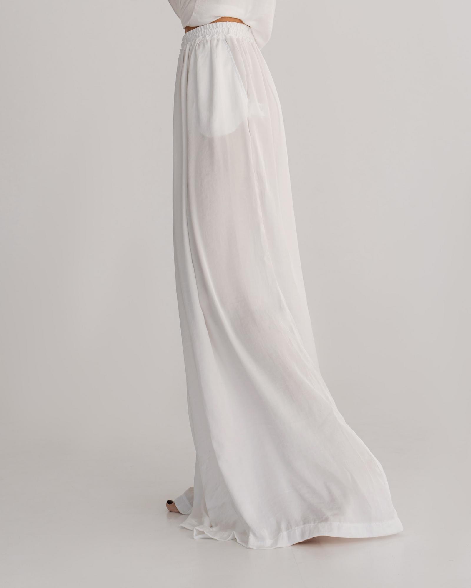 Брюки Milk мятый шёлк S24