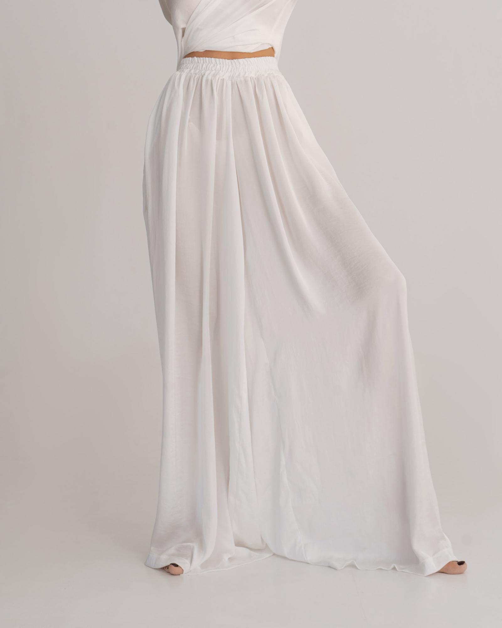 Брюки Milk мятый шёлк S24