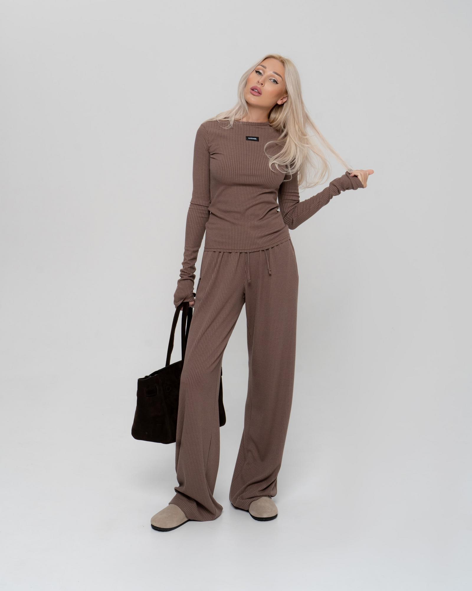 Брюки autumn 24 лапша Brown