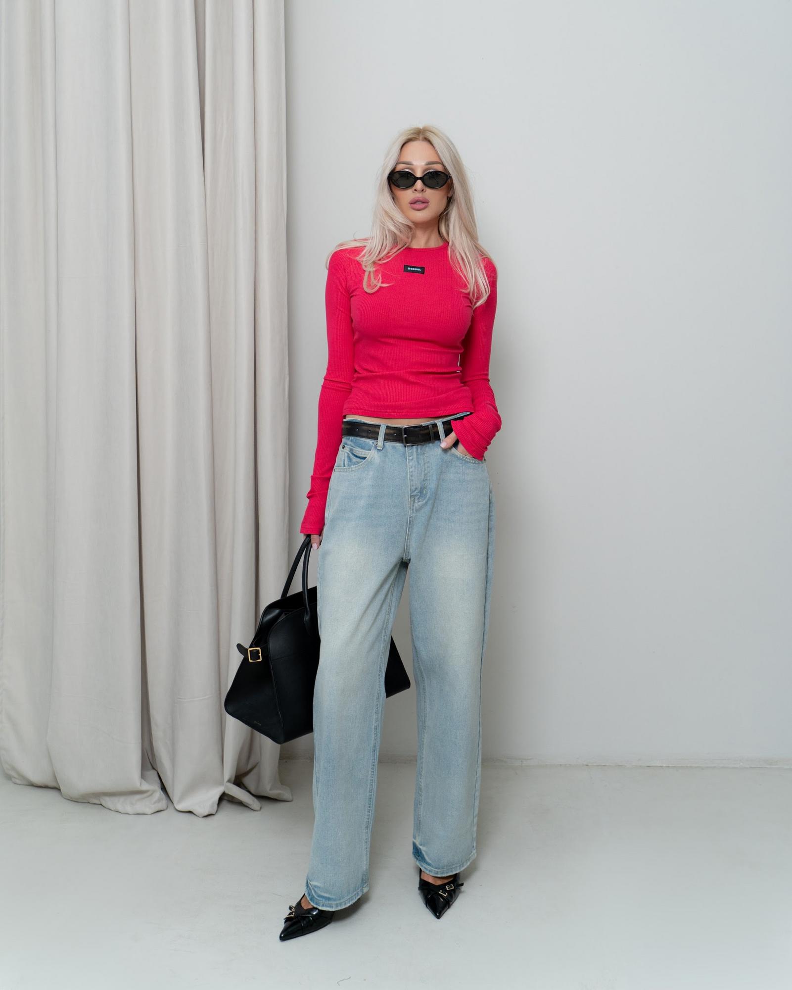 Лонгслив 2024  malina лапша