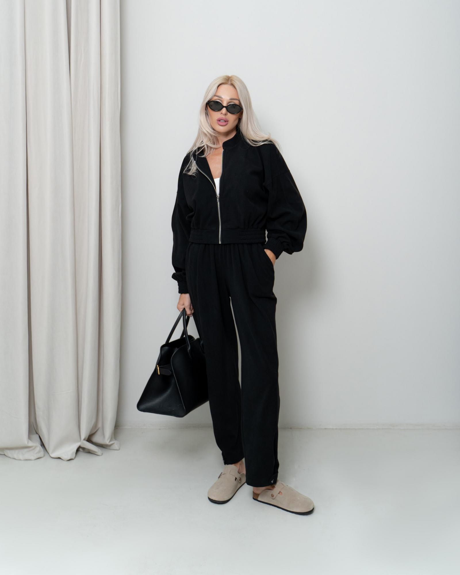 Джогеры с патами Black