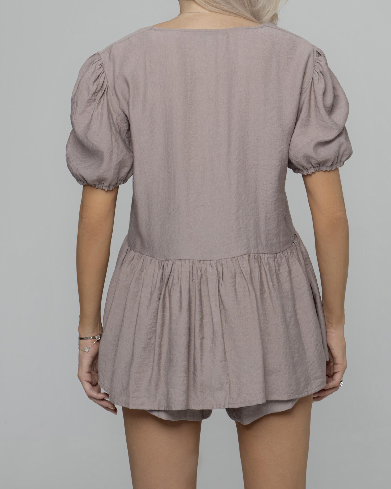 Блуза Over Cacao