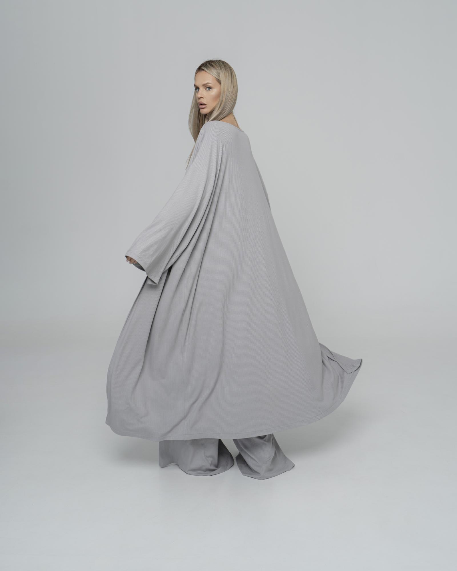 Кардиган лапша Grey