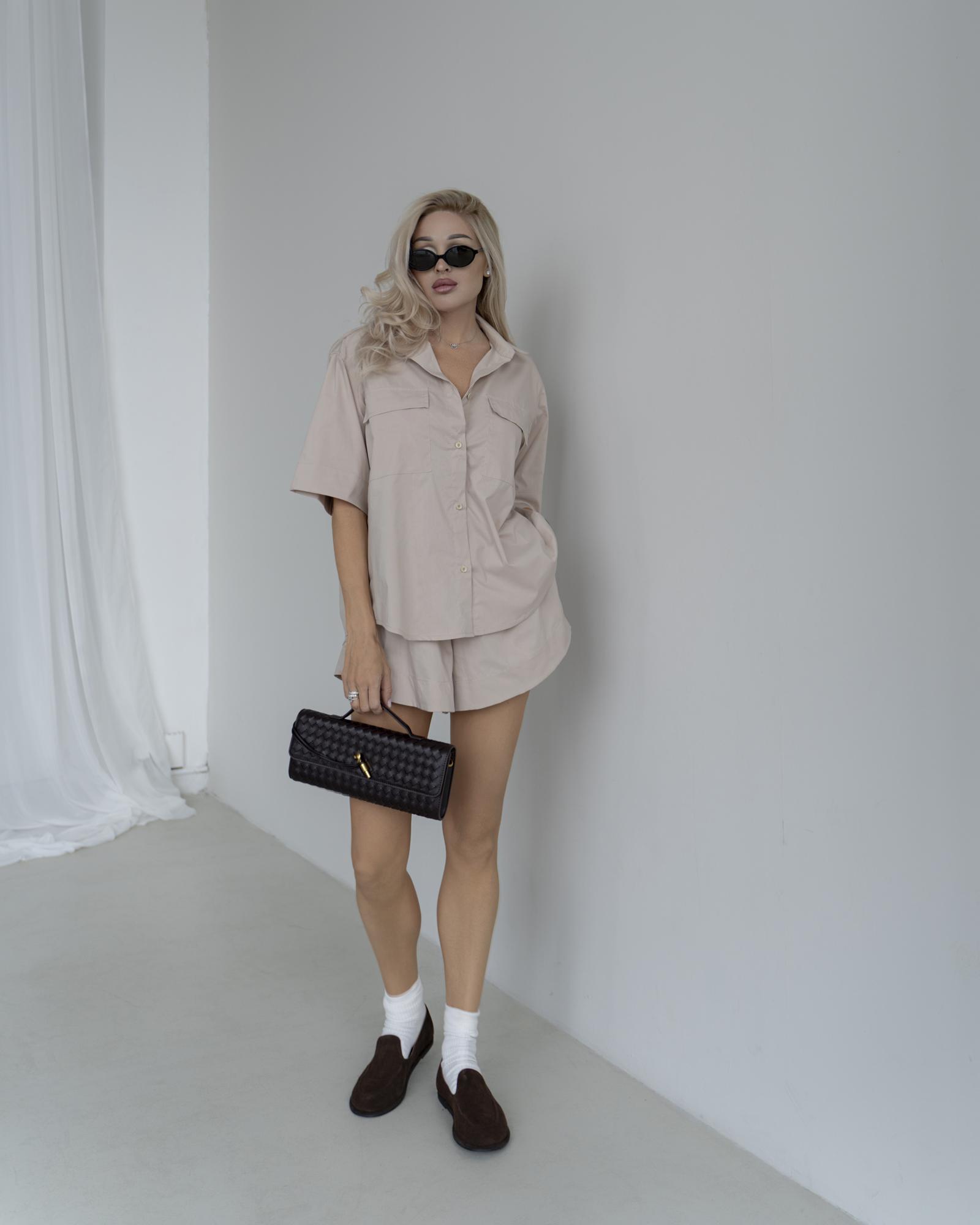 Рубашка S2025 Beige