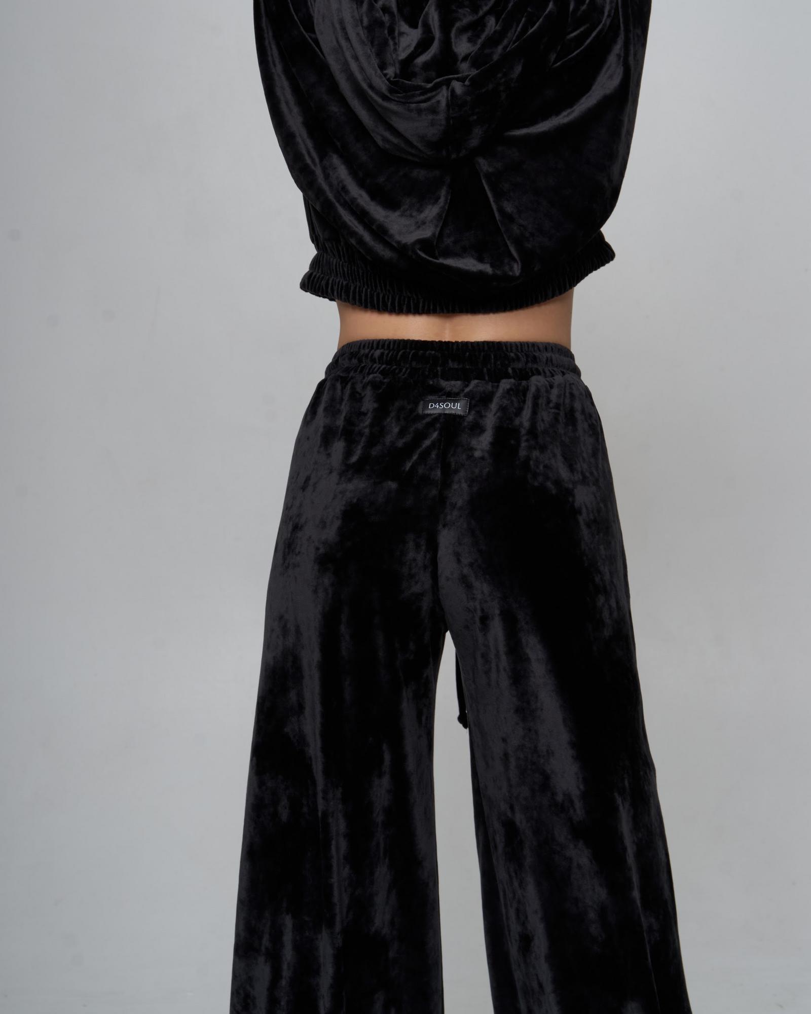 Палаццо велюр Black