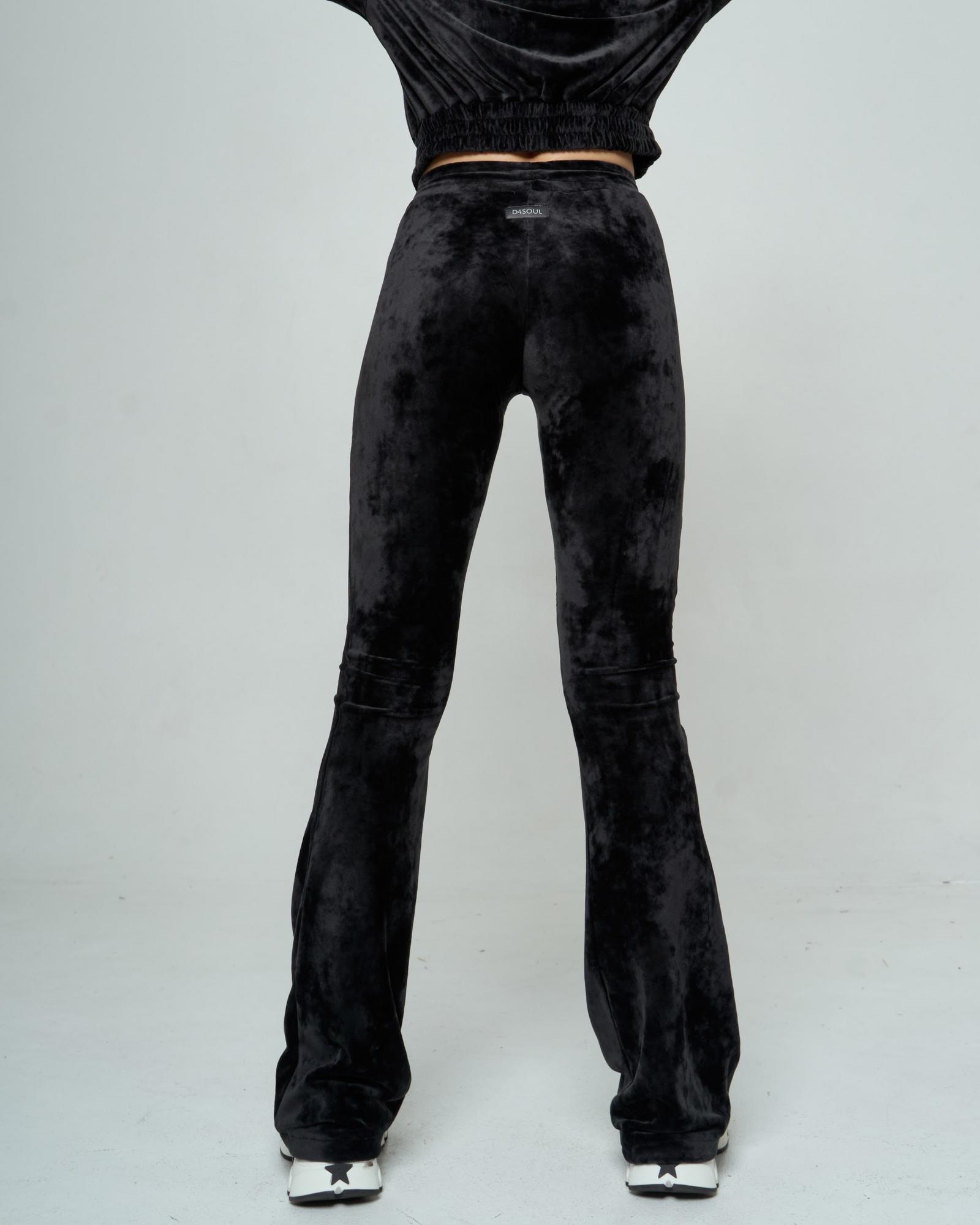 Лосины велюр Black