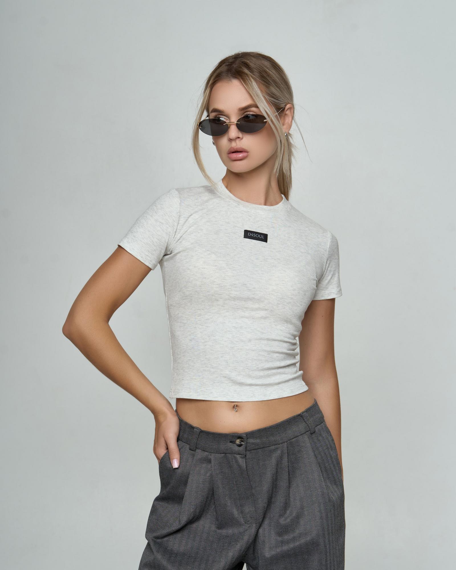 Футболка Mini25 Grey лапша