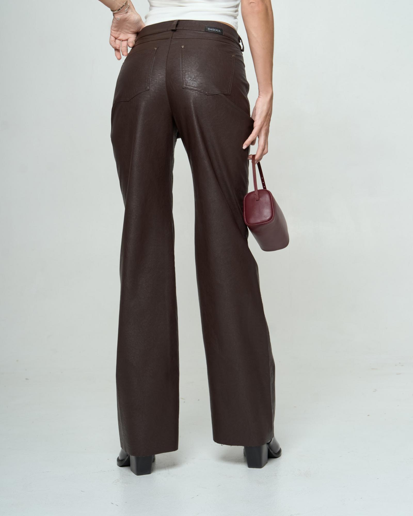 Брюки Brown э/кожа