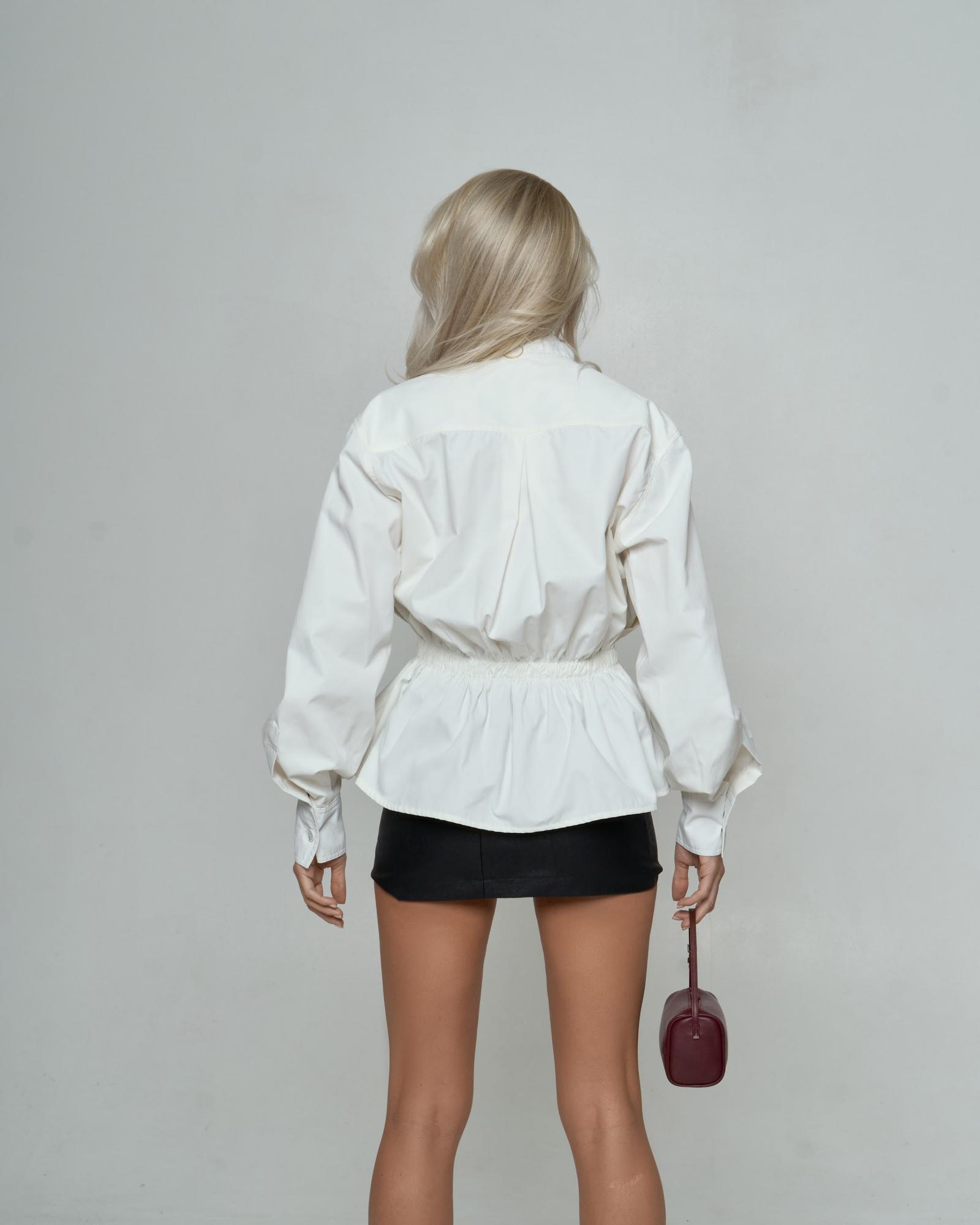 Рубашка с баской Milk