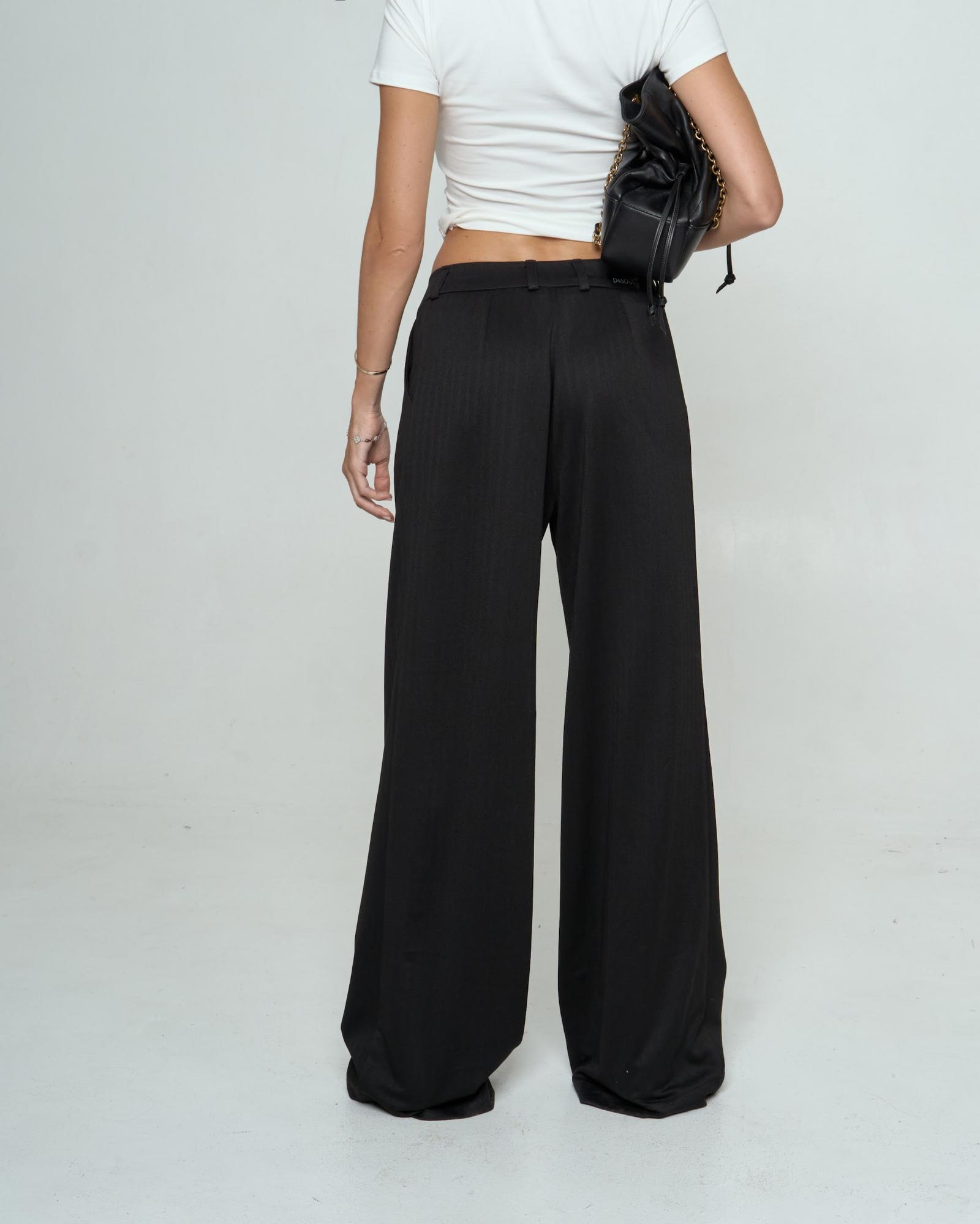 Палаццо джерси Black