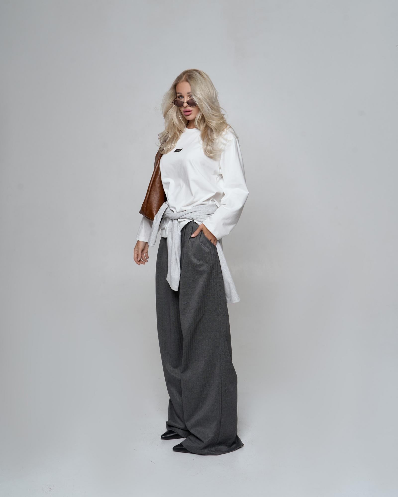 Лонгслив auth25 White