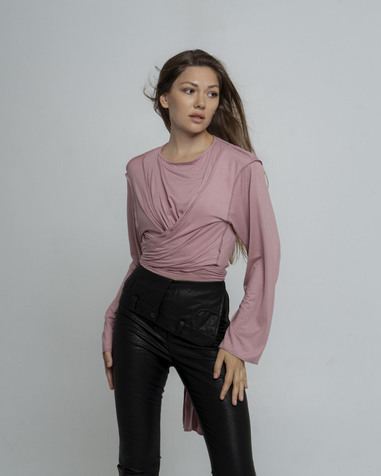 Лонгслив с зав Pudra