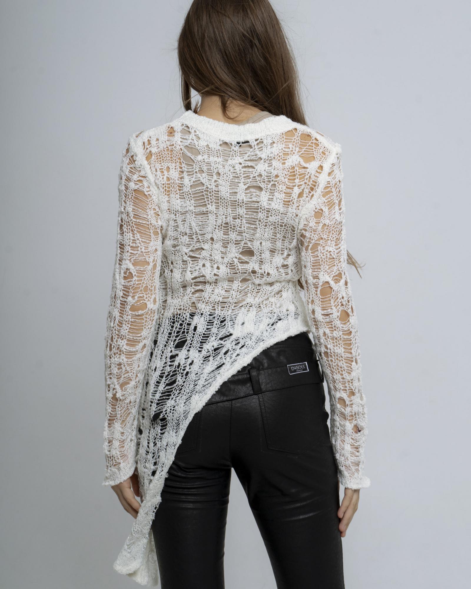 Свитер паутинка White