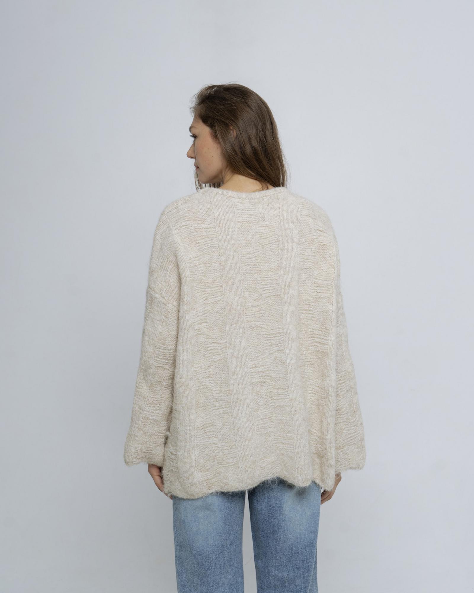 Свитер шерсть Beige