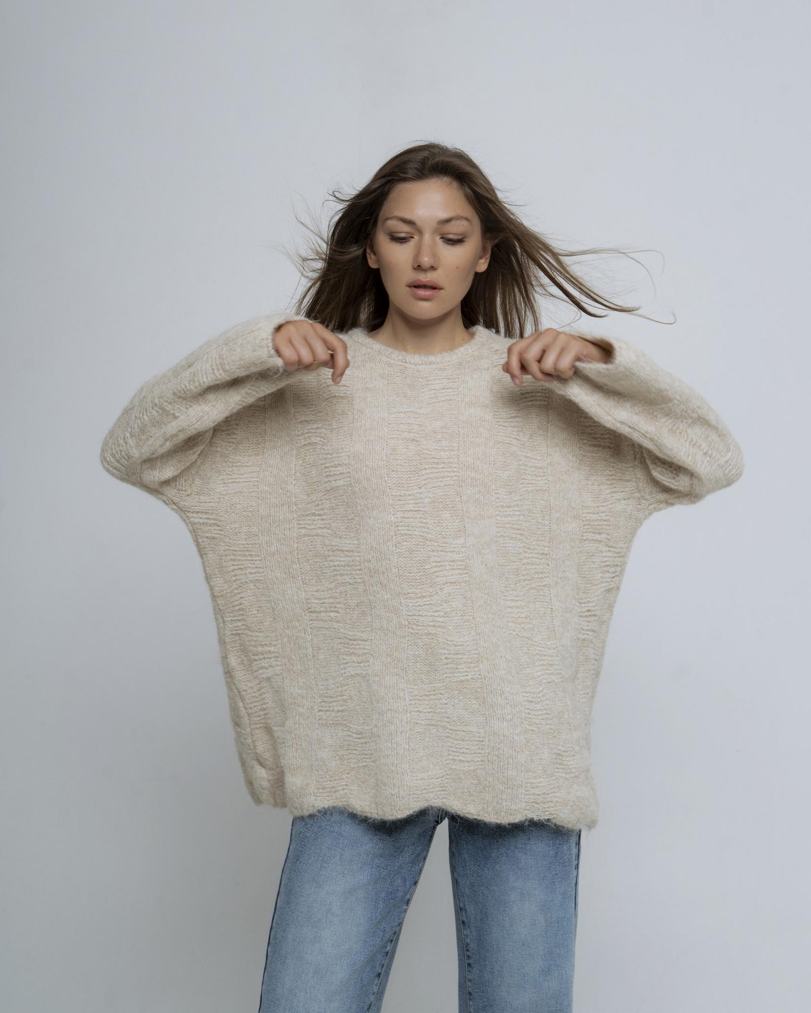 Свитер шерсть Beige