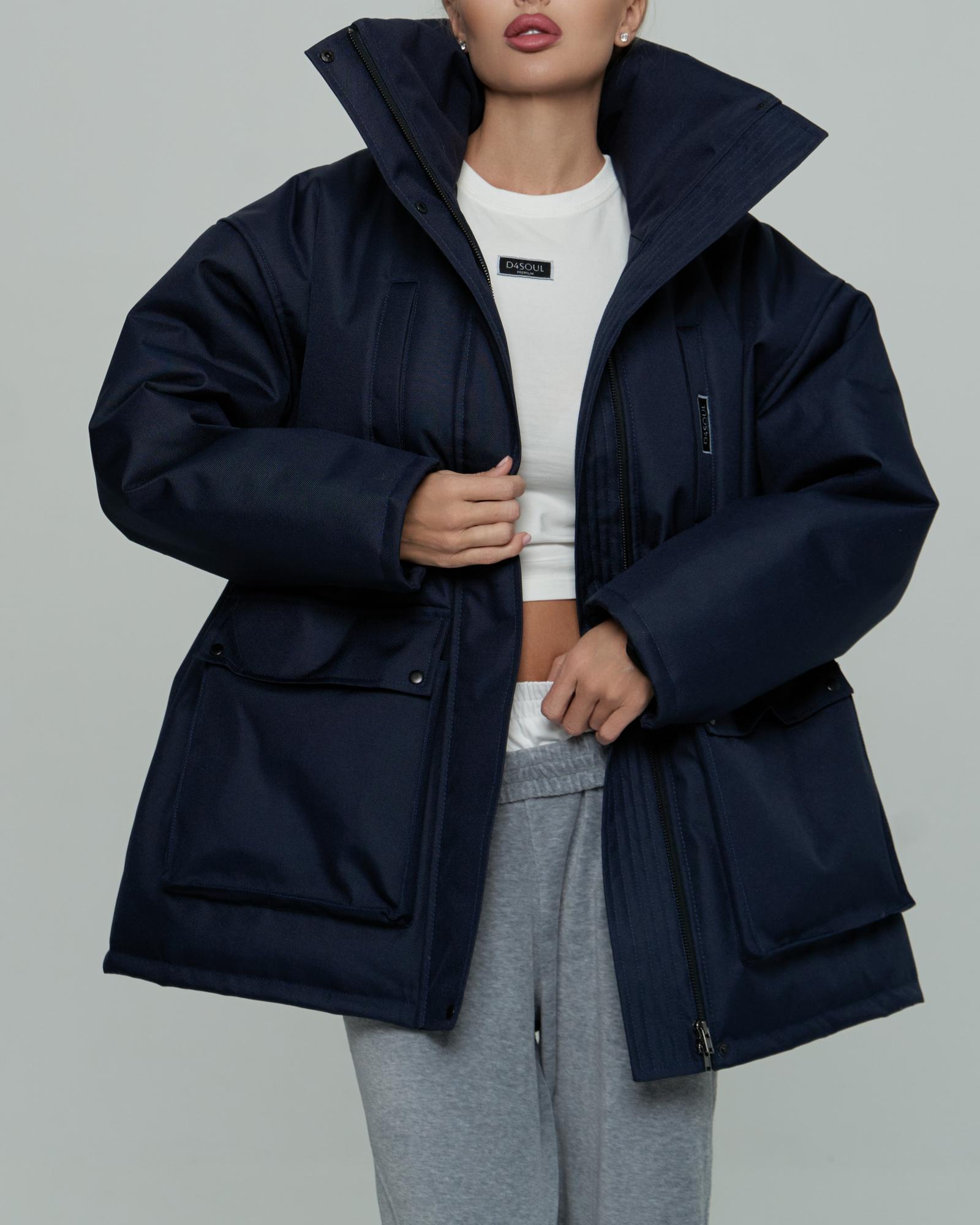 Парка Dark blue