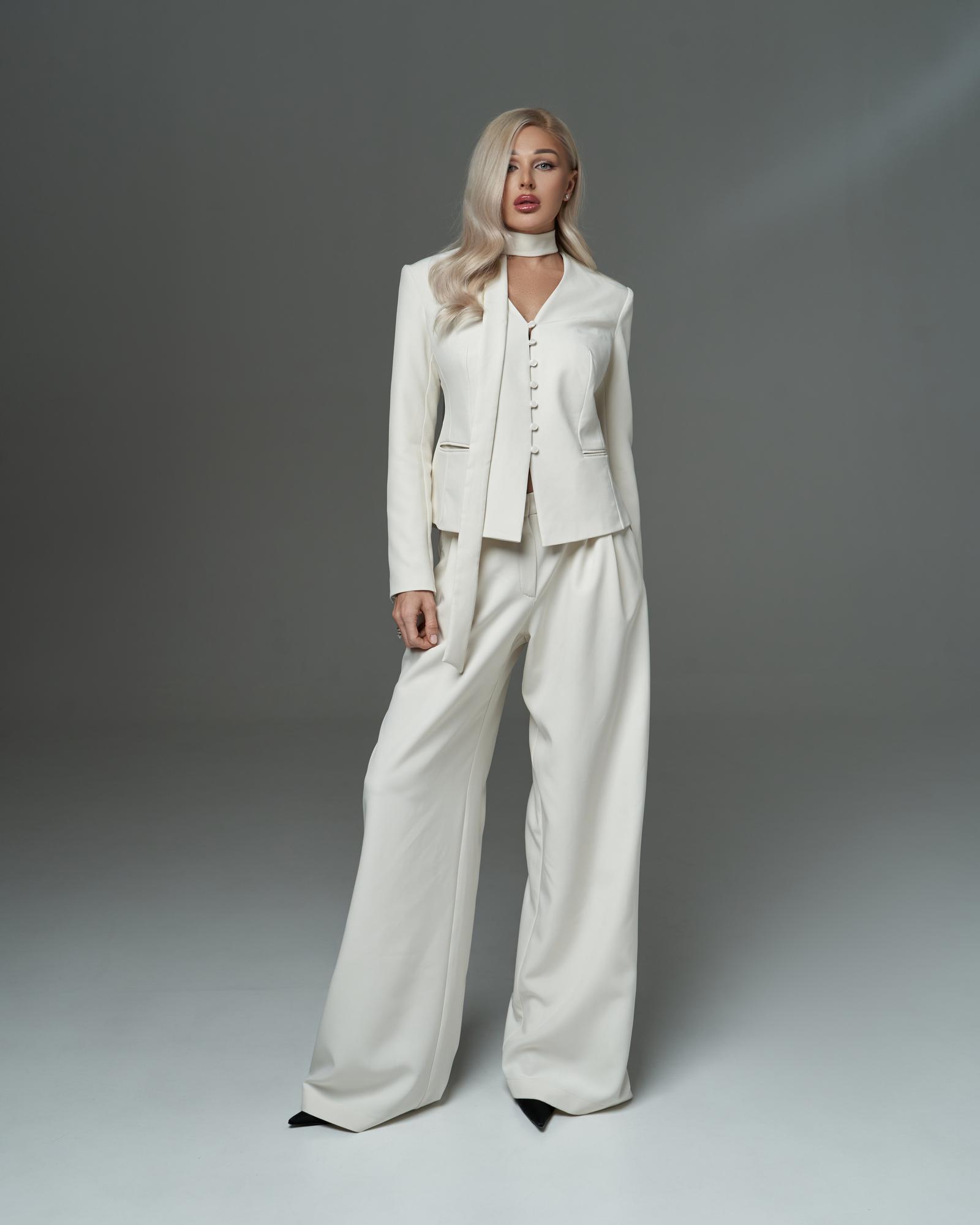 Пиджак WHITE CODE молочный