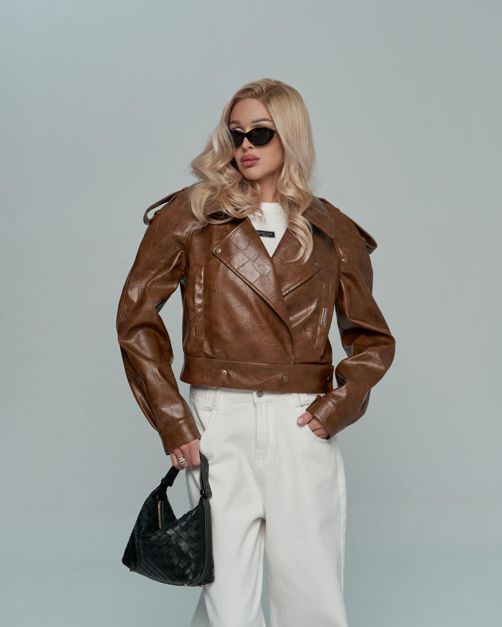 Куртка косуха Brown