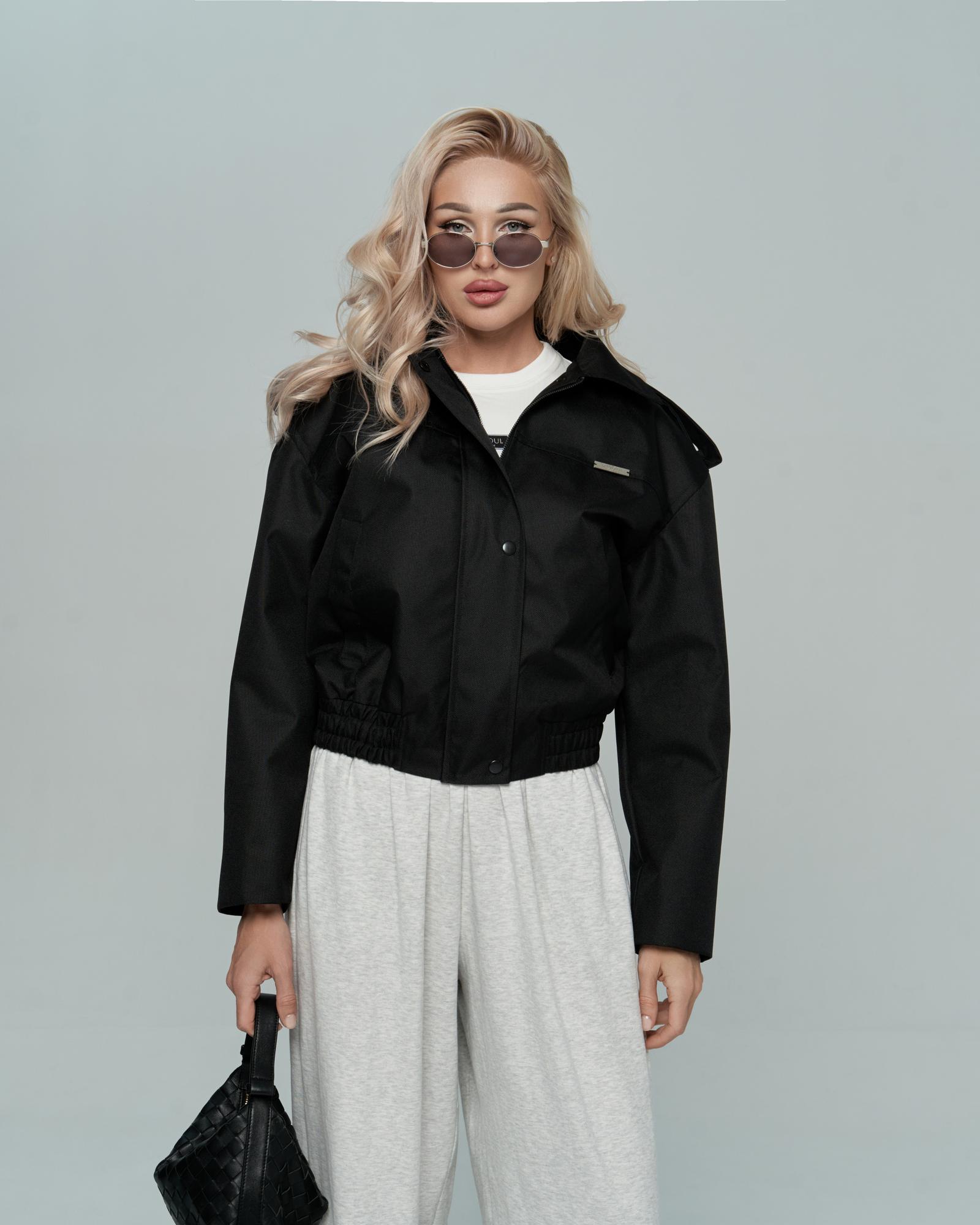 Бомбер парка Black