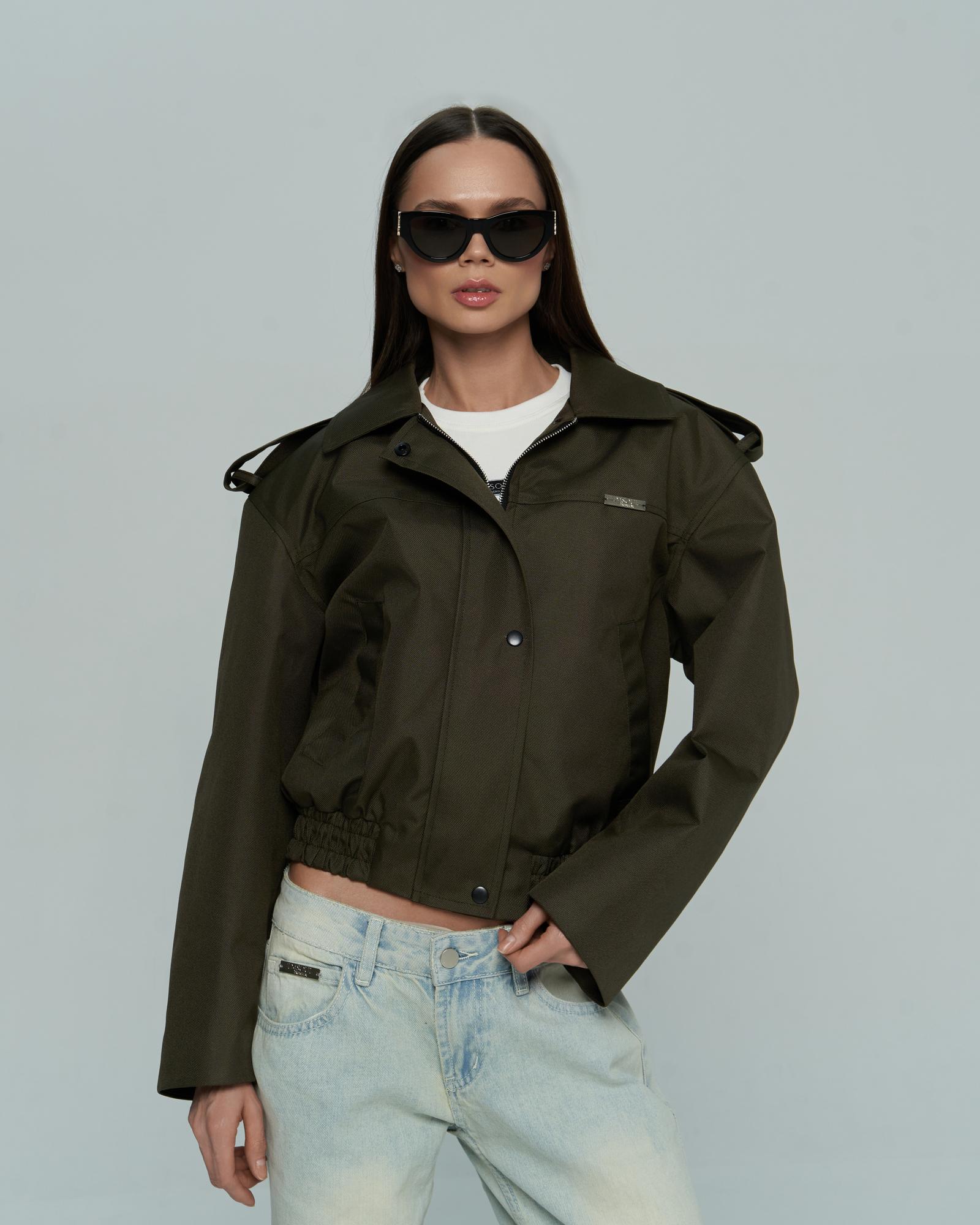 Бомбер парка Khaki