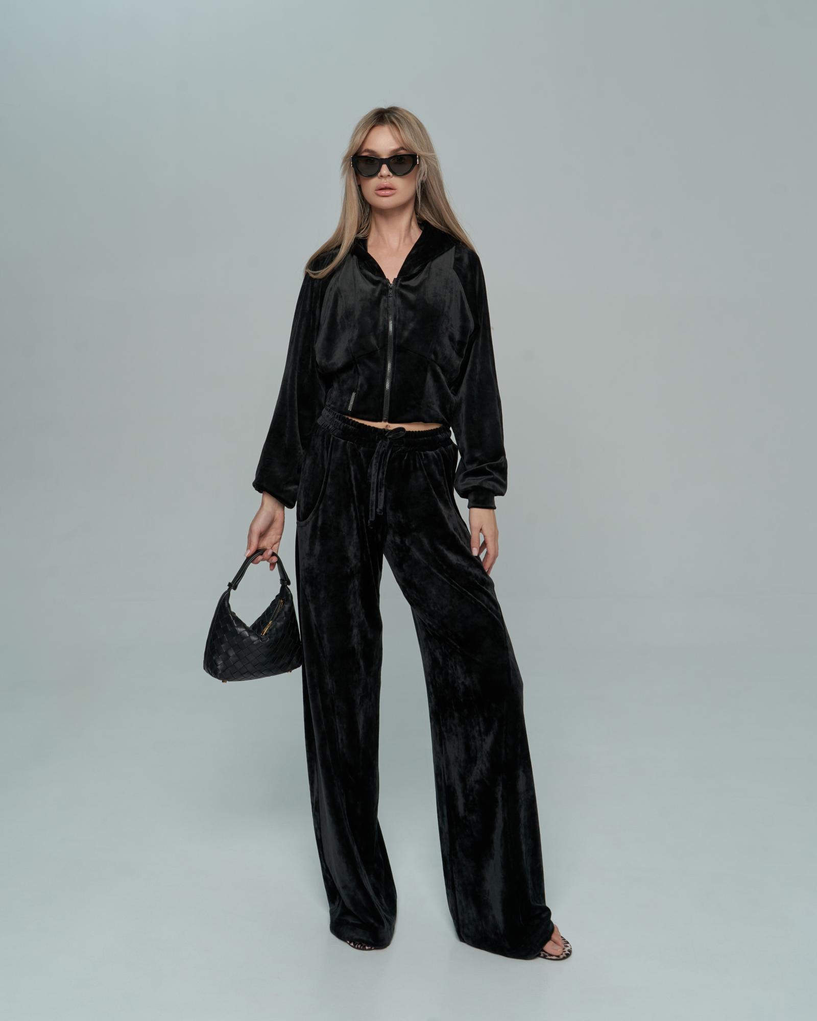 Палаццо велюр Black26