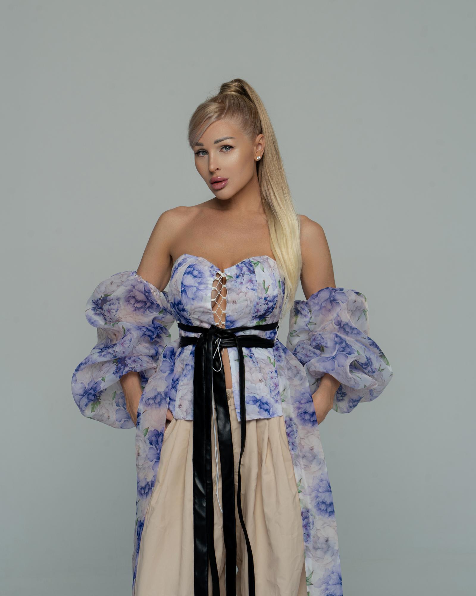 Корсет Цветочный сад