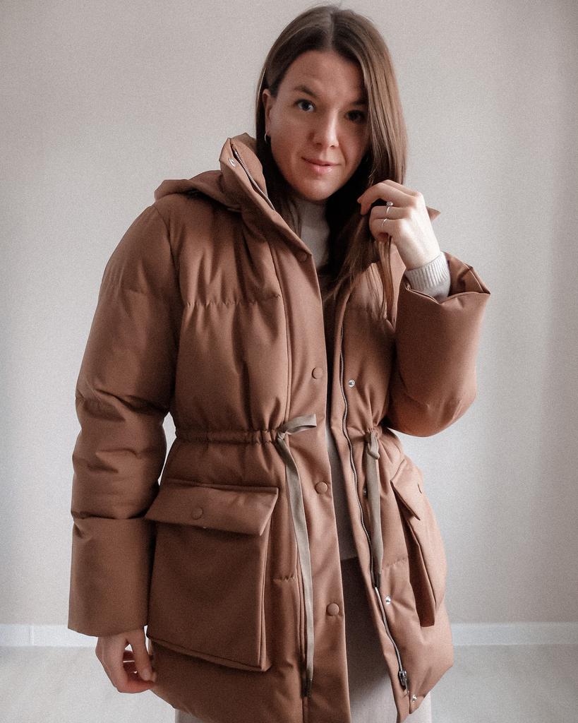 Видеопроцесс пошива пуховика КАЛГАРИ