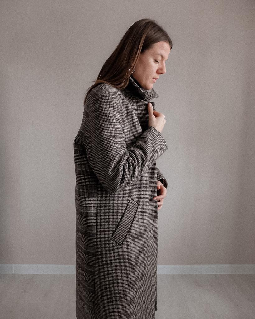 Видеопроцесса пошива пальто ФРИДА (на утеплителе)