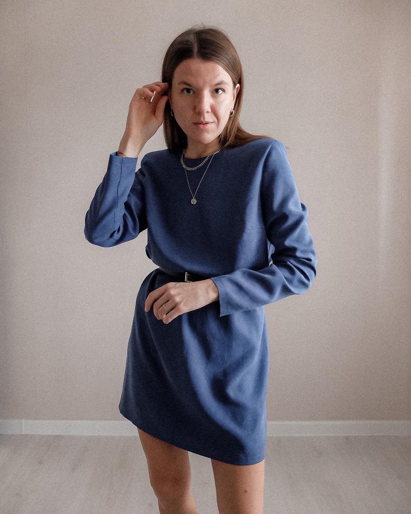 Видеопроцесс пошива платья Одетт