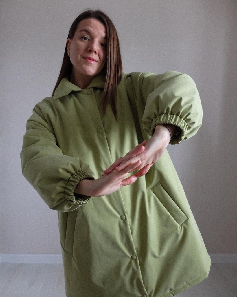 Видеопроцесс пошива куртки  ХЕЙЛИ