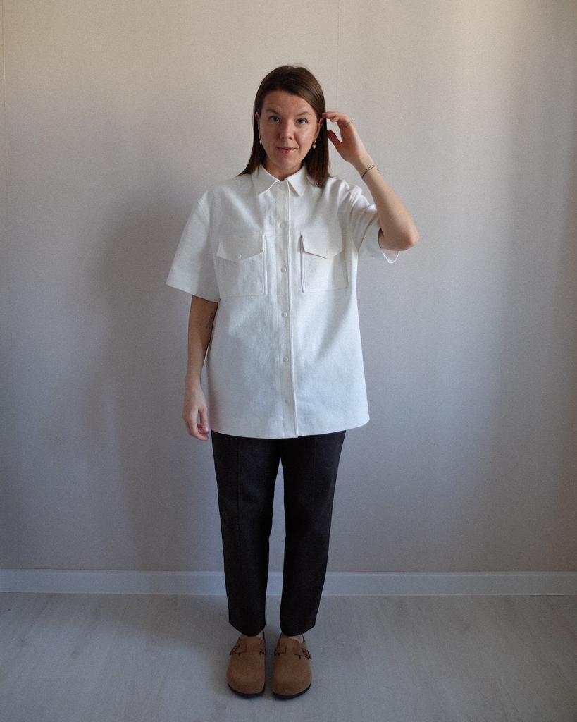 Видеопроцесс пошива рубашки ДАКОТА/брюки ДЖЕСС