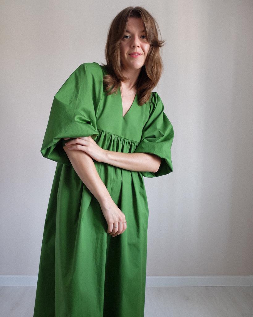 Видеопроцесс пошива платья ДИНА