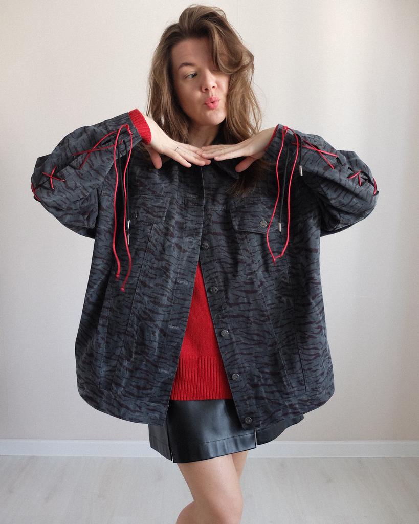 Видеопроцесс пошива джинсовка ФЕРН