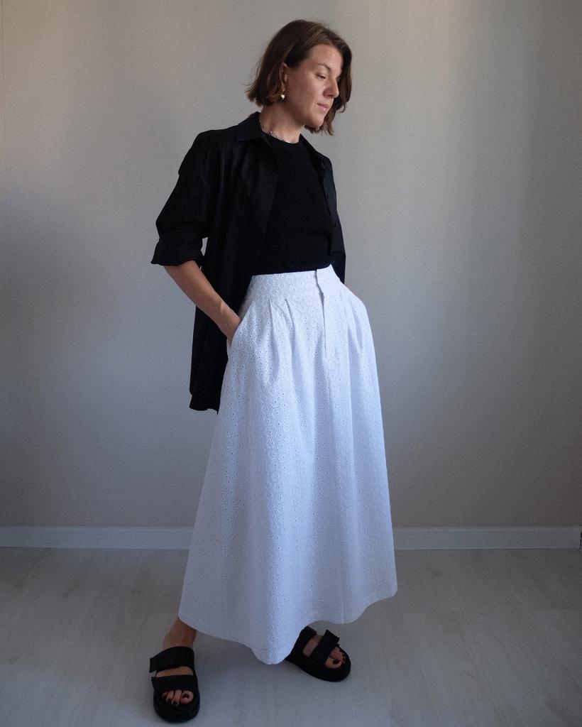 Видеопроцесс пошива юбки ДИНА