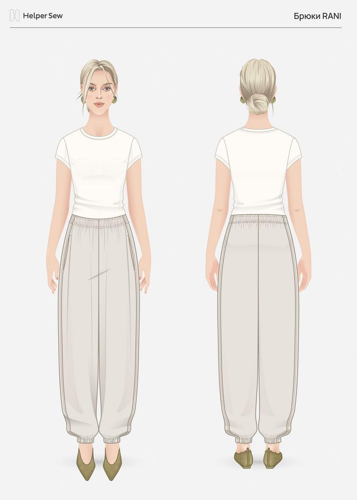 СП брюки РАНИ/свитшот ЛОЙС