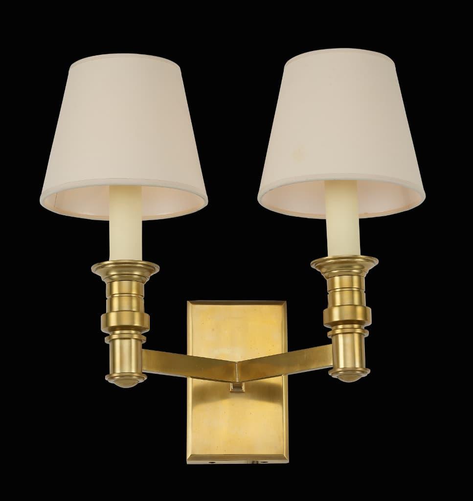Бра из латуни Lombard Gold
