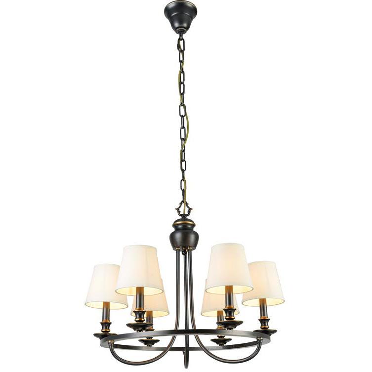 Подвесная латунная люстра Gabriella