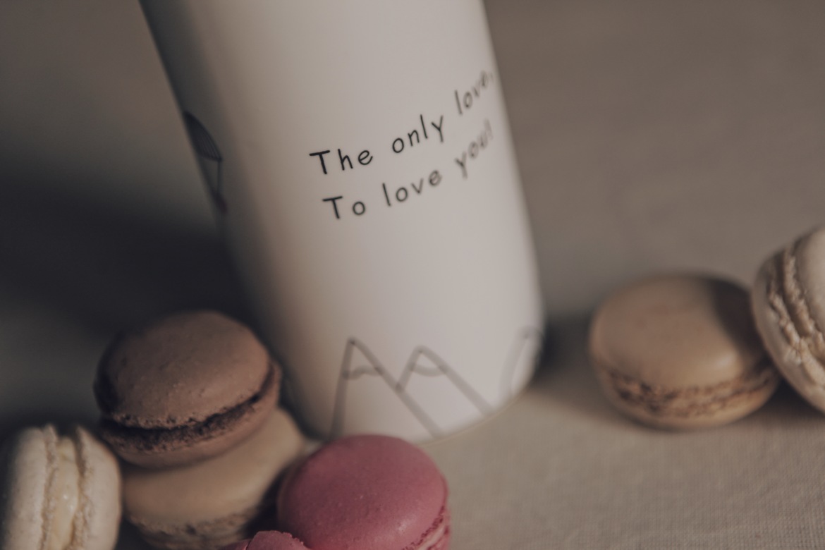 Керамическая бутылочка для воды и напитков. Воздушный шар