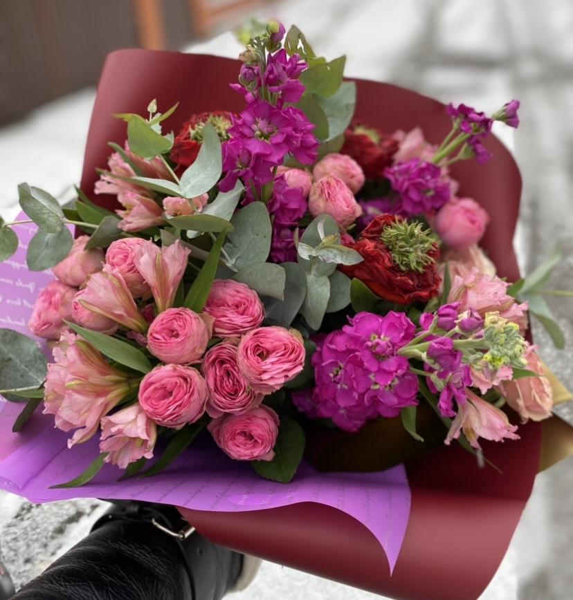 Букет ароматный,,Малина,.