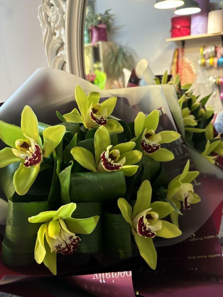 Букет из цимбидиума