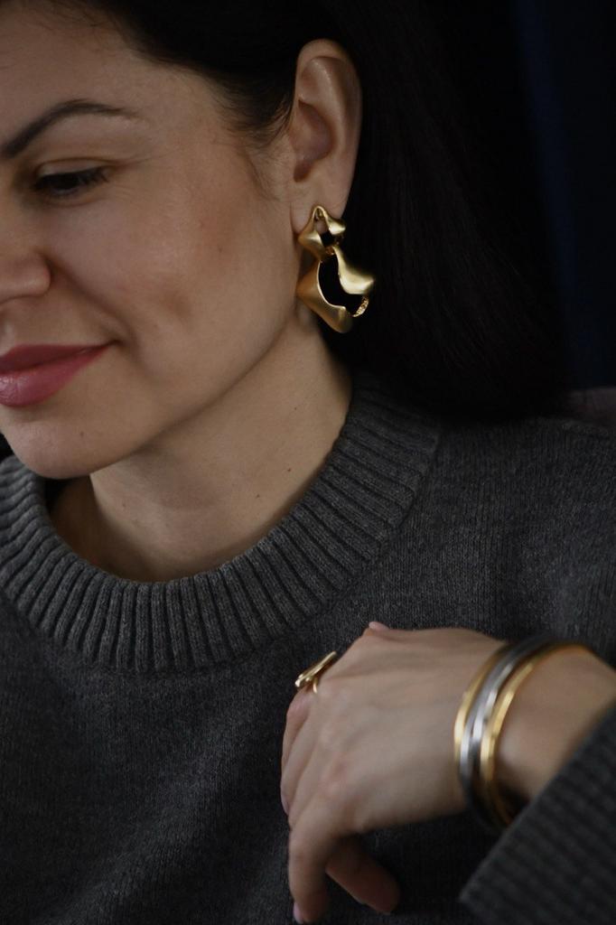 Серьги "Дороже золота"