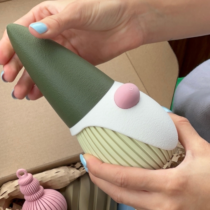 Новогодняя игрушка GNOME