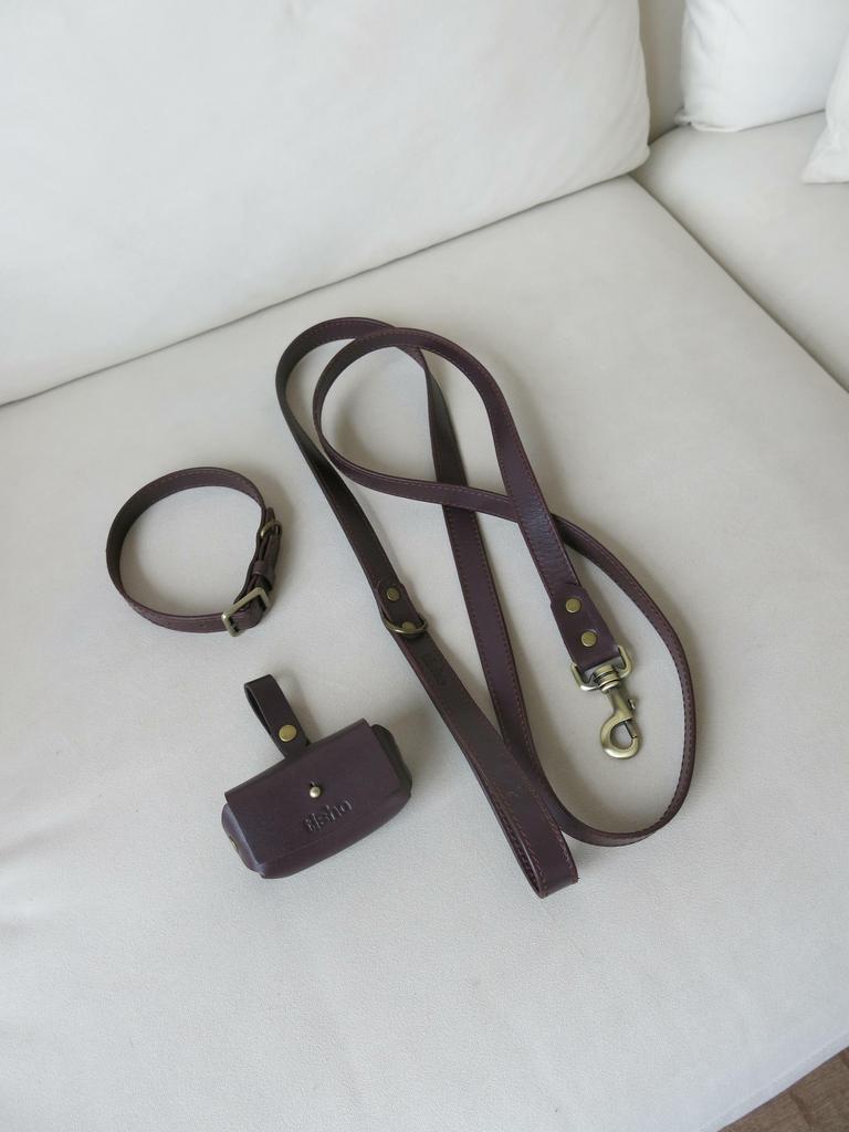 Поводок коричневый 170 см