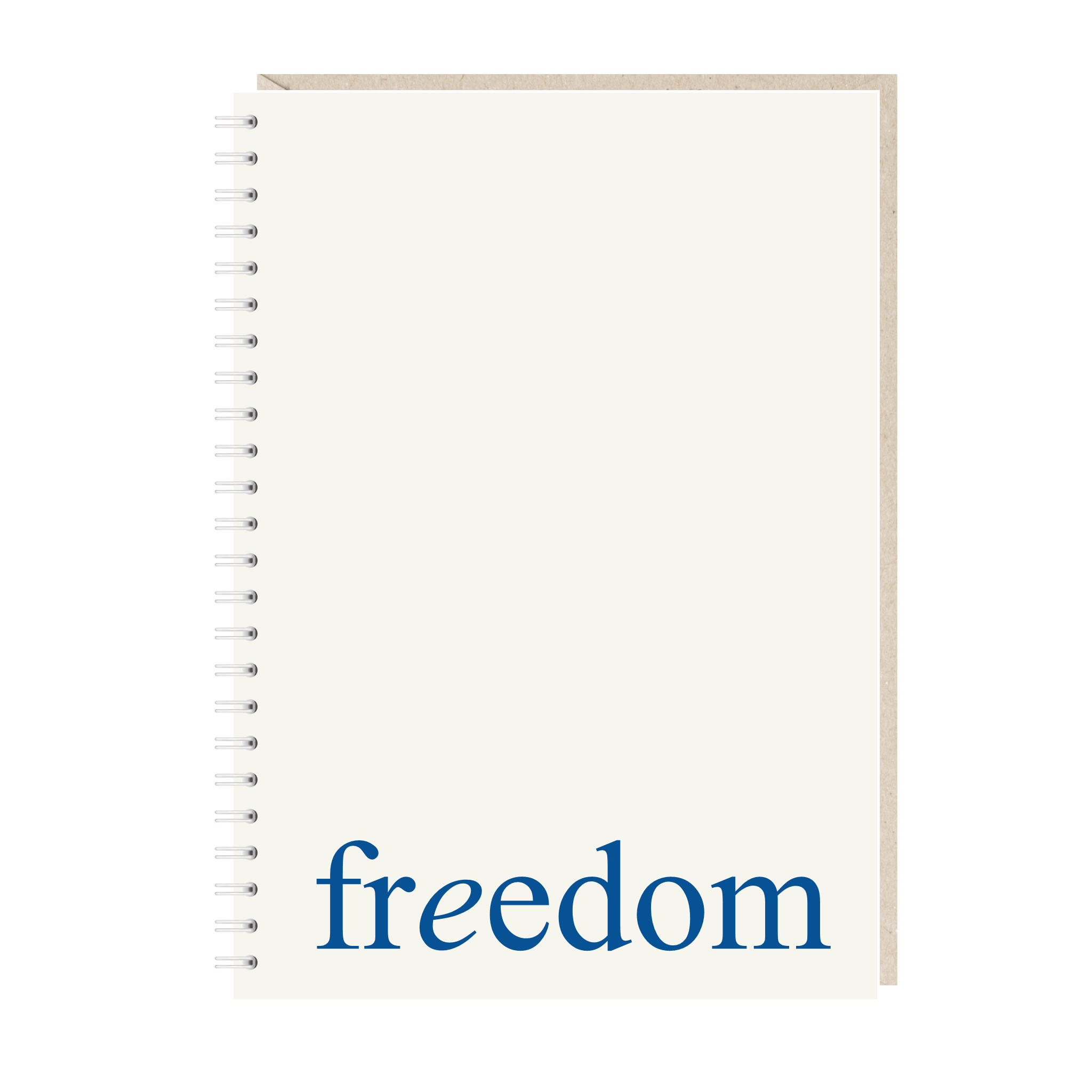 блокнот "freedom"