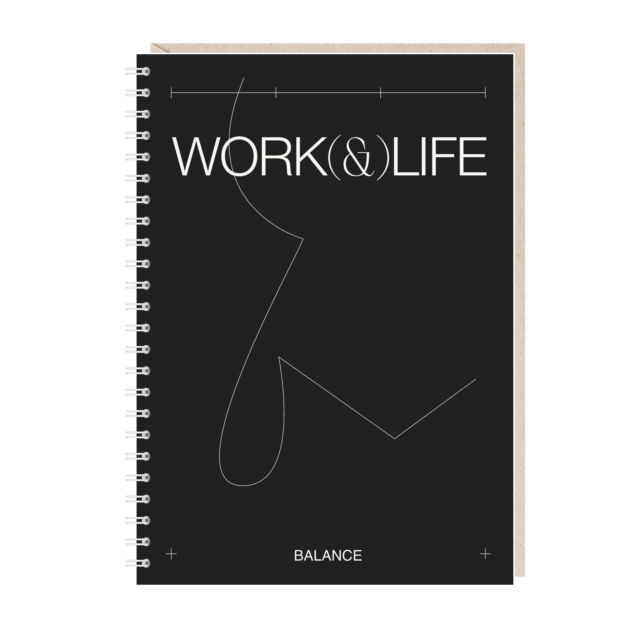блокнот "work & life balance"