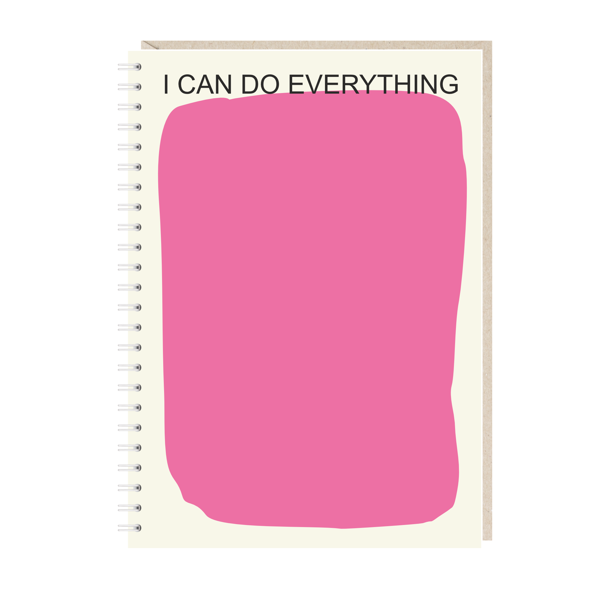 блокнот "i can do everything"