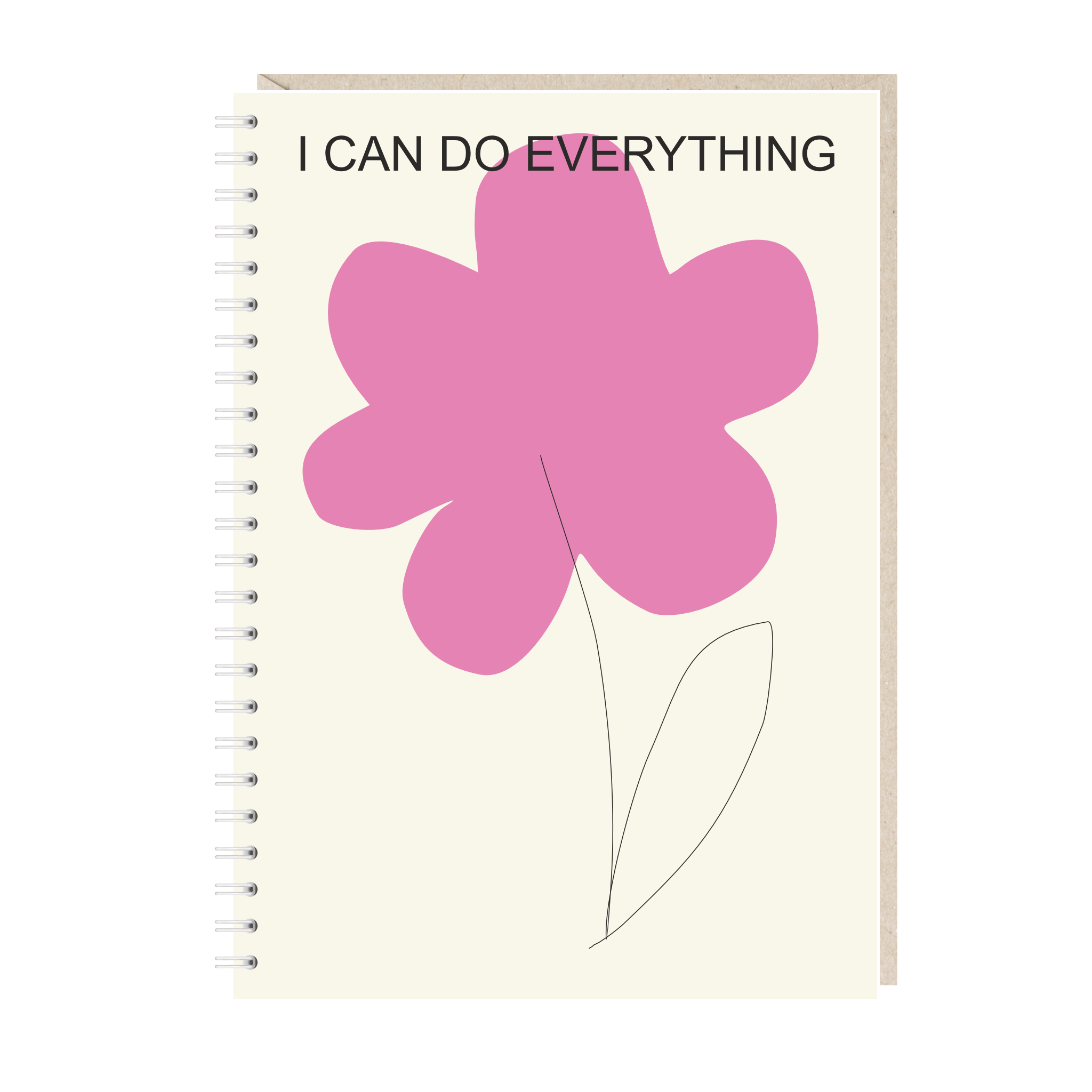 блокнот "i can do everything"