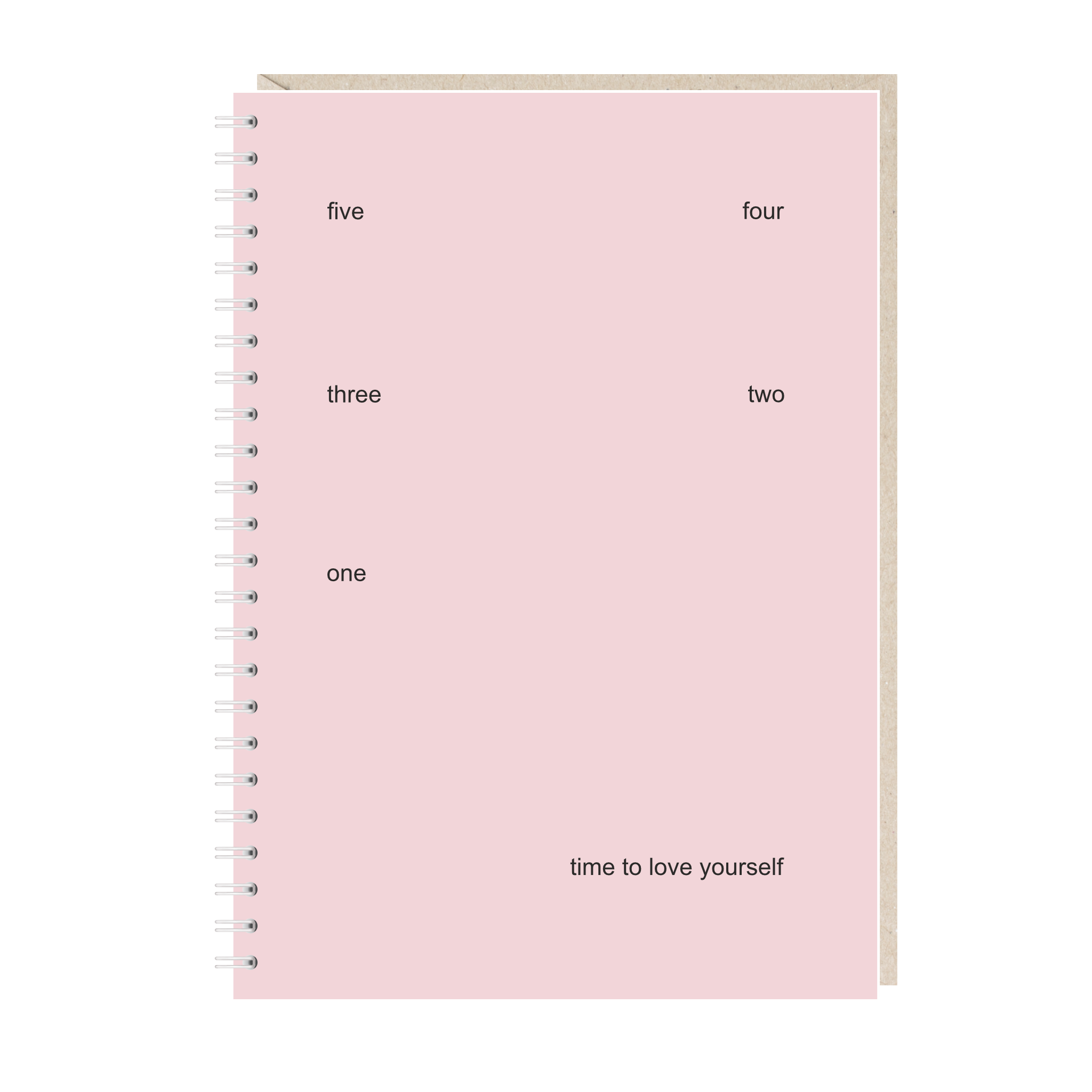 блокнот "time to love yourself"