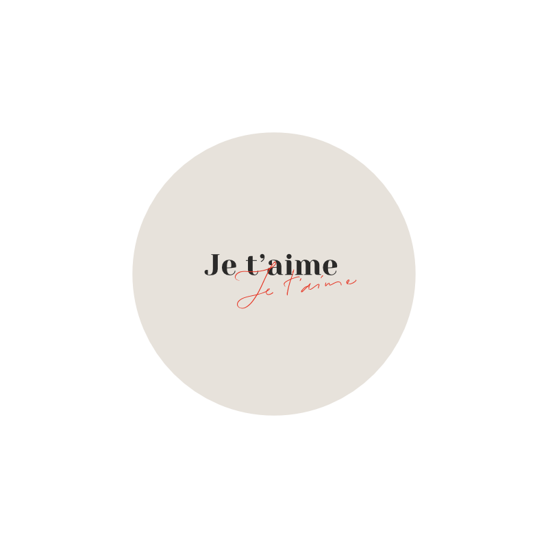 значок "je t'aime"