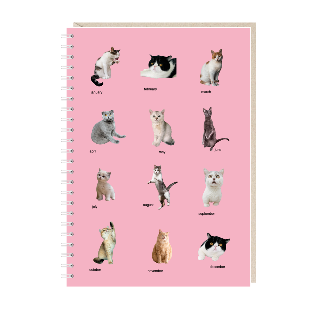 блокнот "календарь"